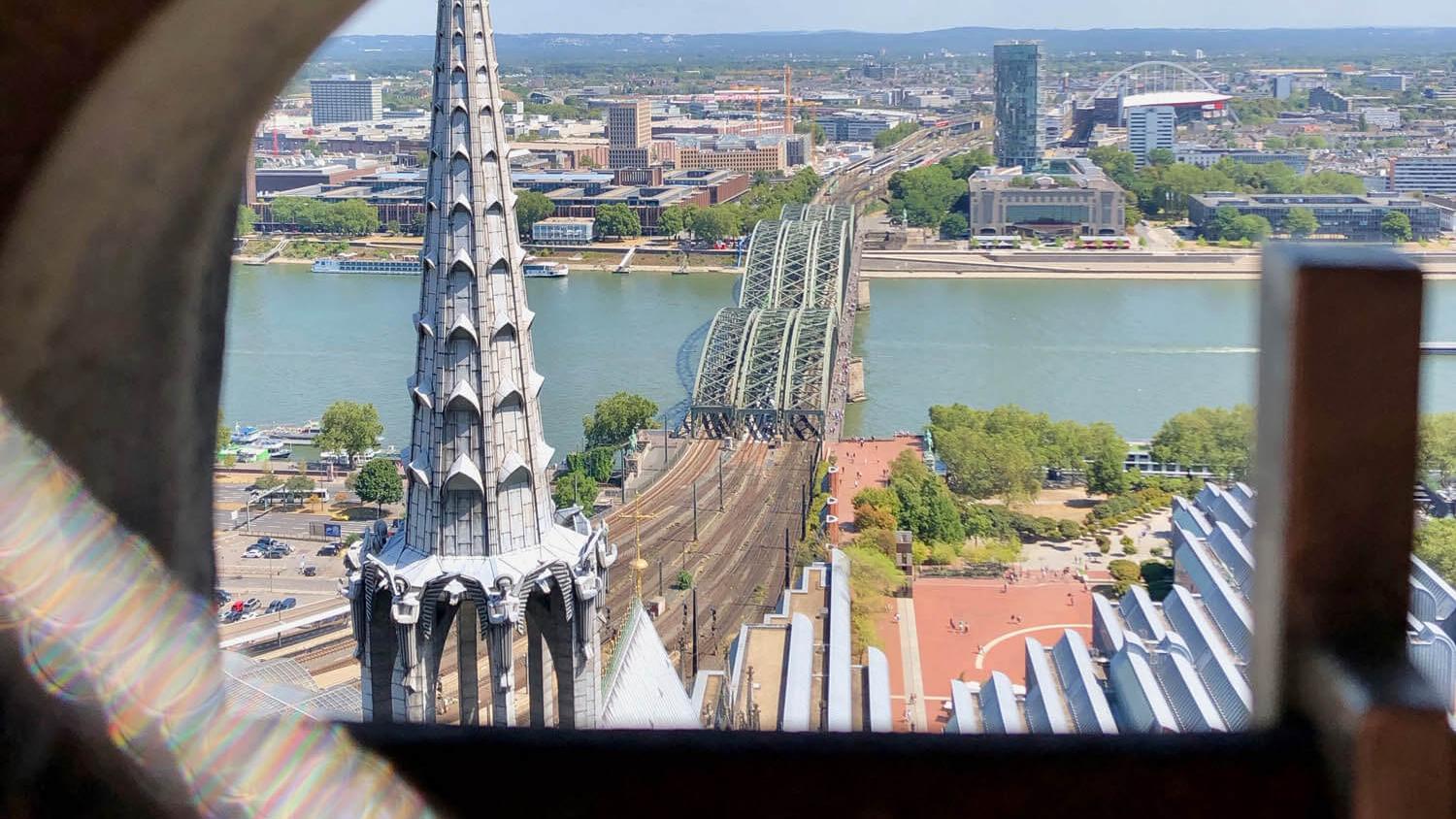 Blick vom Kölner Dom