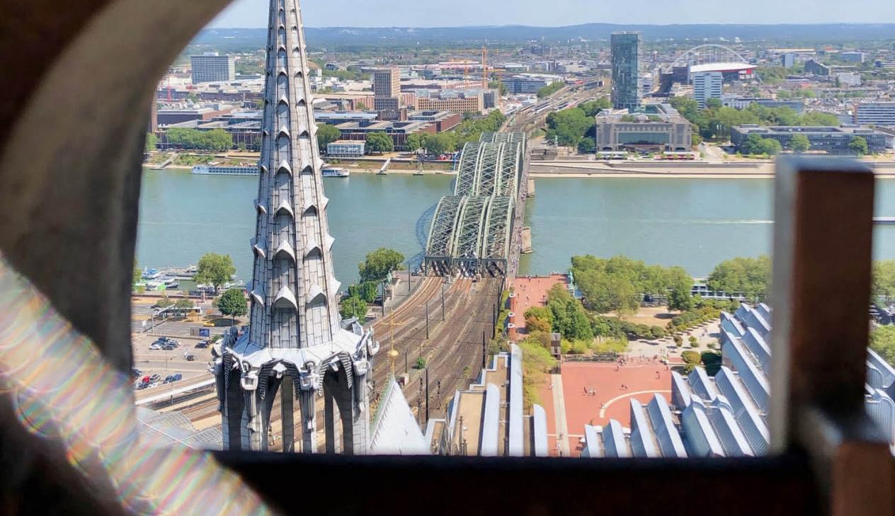 Blick vom Kölner Dom