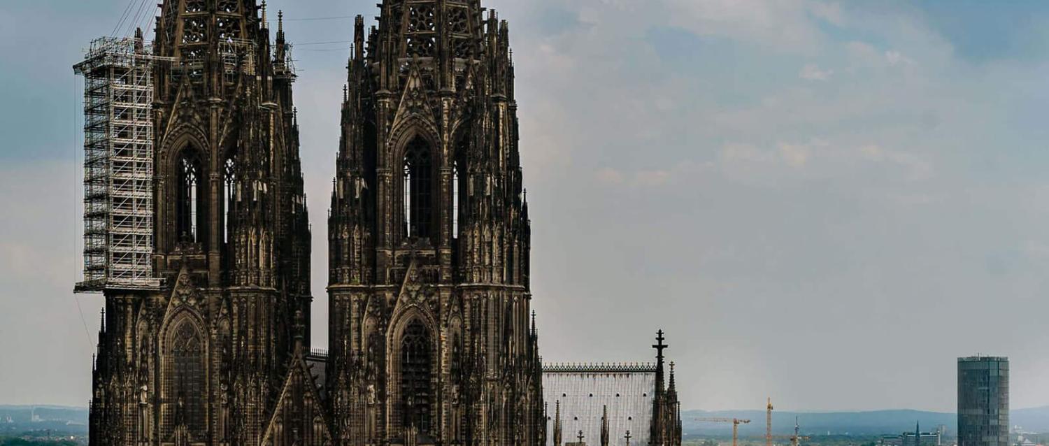 Kölner Dom von vorne