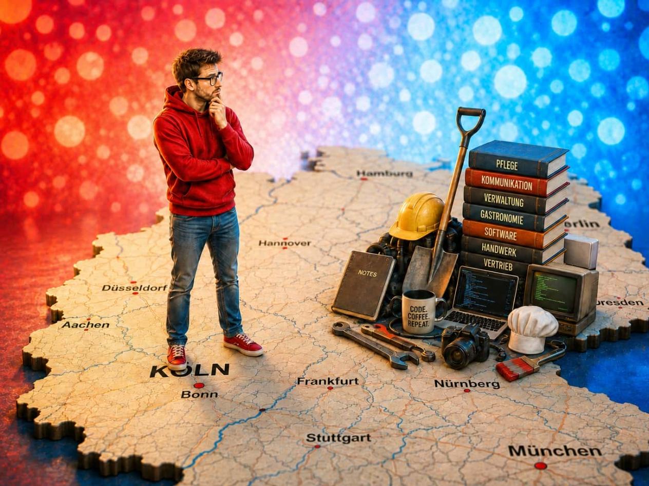 Stellenausschreibungen in der dynamischen Kartensuche